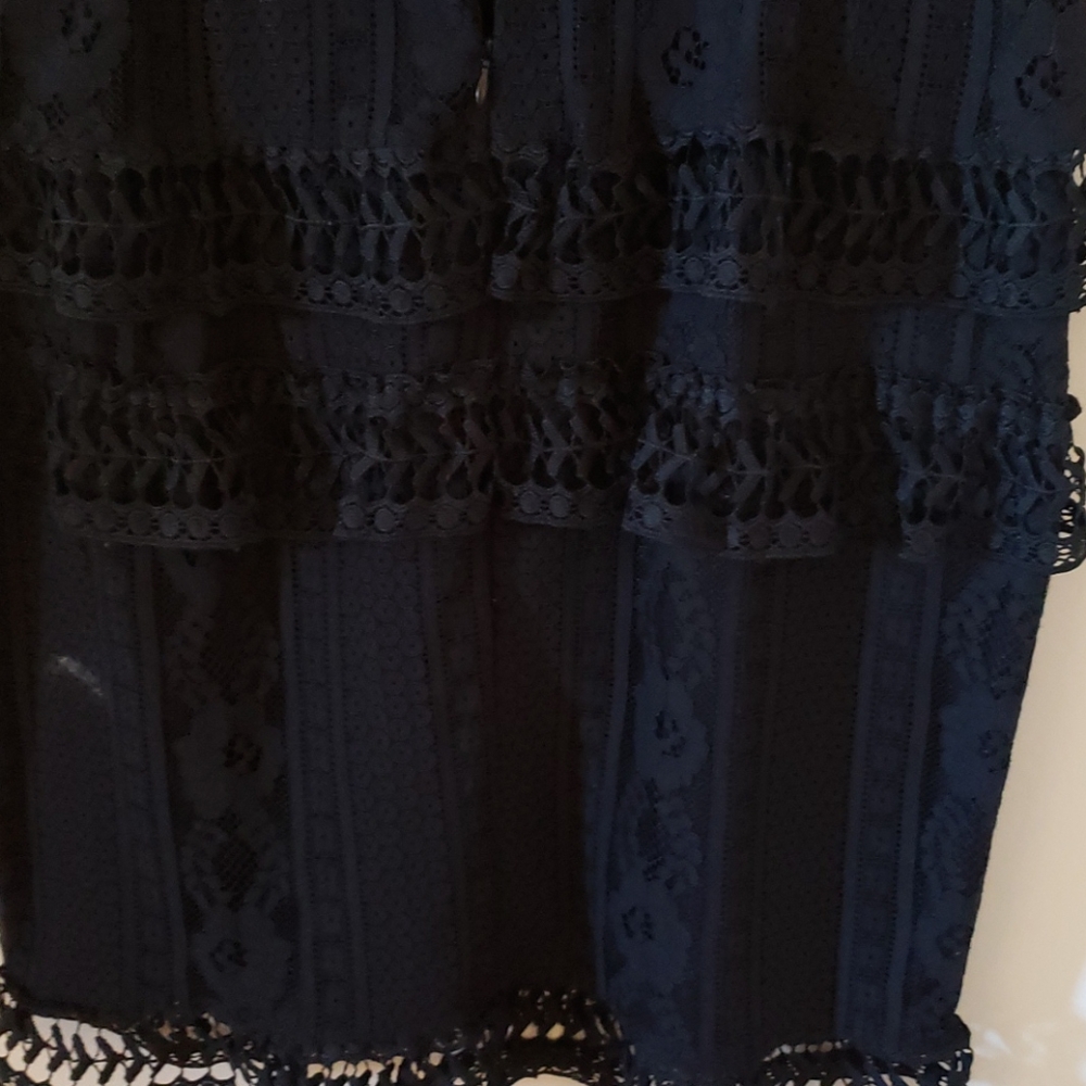BLACK LACE DRESS - Picture 5 of 6